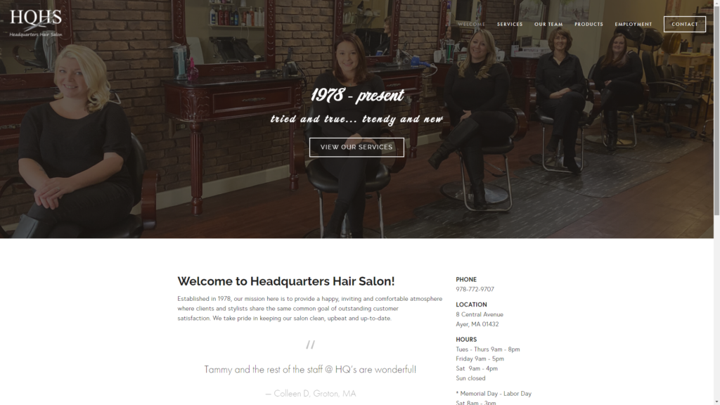 Headquarters Salon