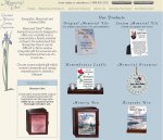 Image of Memorial Tiles web site.